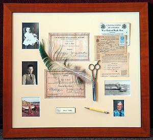 Allow our experts to help you design custom matting and a frame to display your treasured memories.